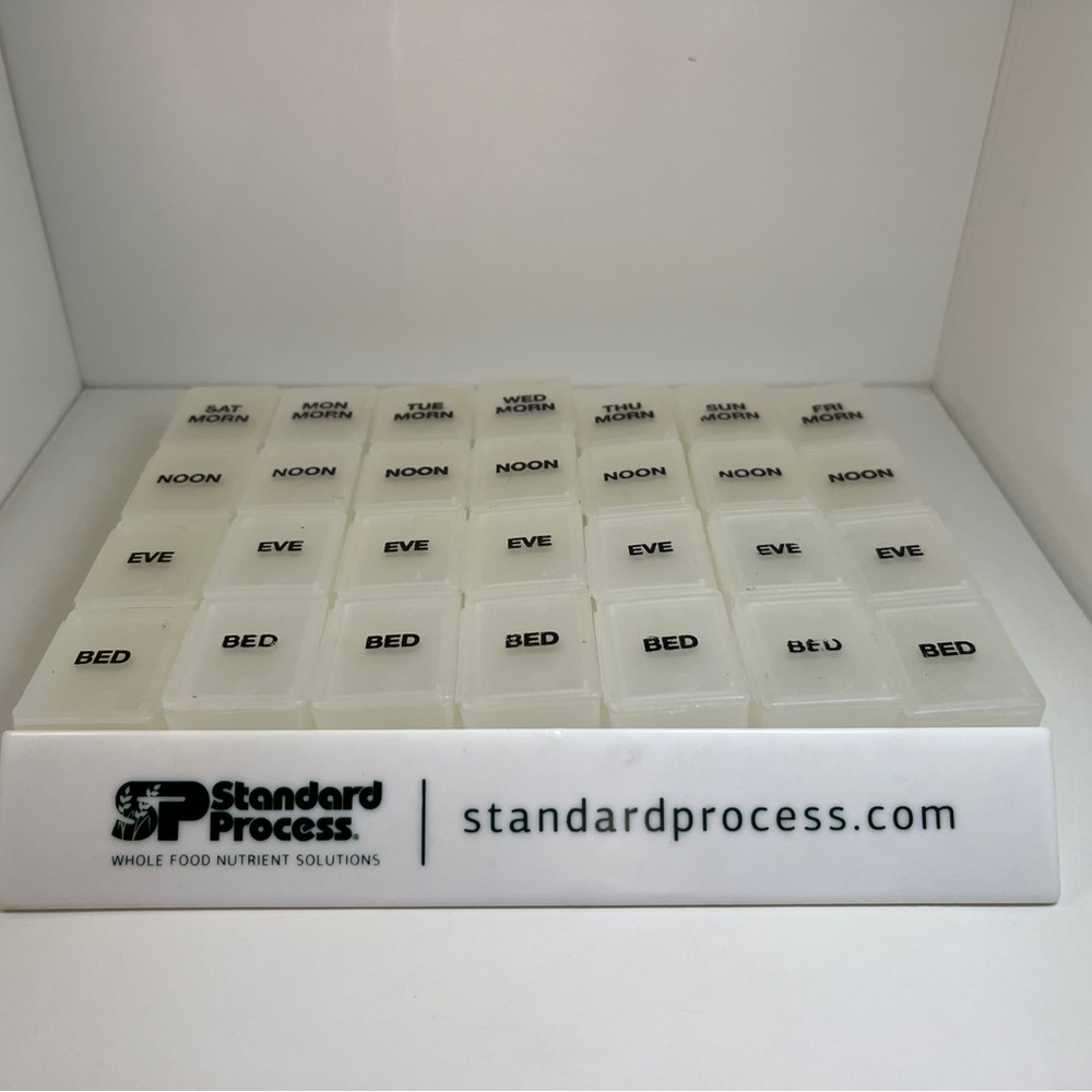 Standard Process Weekly Pill Organizer